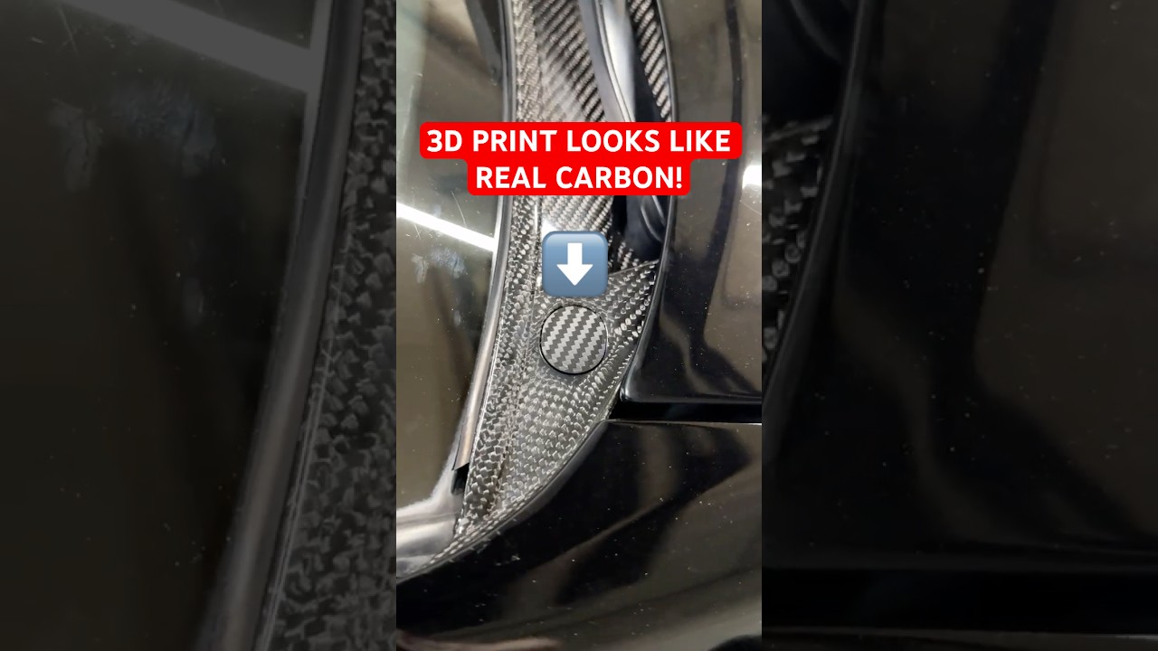 3D Printed Car Parts! #automobile #mechanic #carbonfiber #cartok #projectcars #3dprinting #carparts