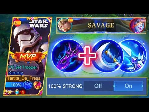 INVINCIBLE KIMMY TRY MY OP BUILD 1 SHOT DELETE ENEMY! | TOP GLOBAL KIMMY BEST BUILD 2022 | MLBB