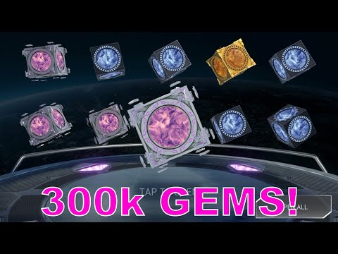 Injustice 2 Mobile Mega 7th Anniversary Chest Opening! My biggest opening ever!! Over 300k Gems