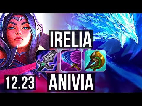IRELIA vs ANIVIA (TOP) | 9 solo kills, 400+ games, 900K mastery | EUW Diamond | 12.23