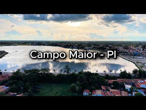 DRONE sobrevoa CAMPO MAIOR - PI - DJI MINI 5 PRO 4K 60fps