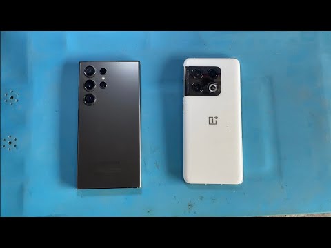 Samsung Galaxy s24 Ultra vs OnePlus 10 Pro 5G speed test