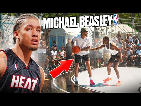 SNEAKING Michael Beasley Into A Park Run...