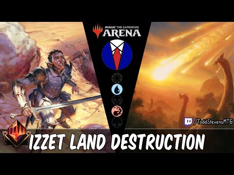 Izzet Land Destruction: Haphazadly Bombarding away lands