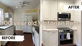 KITCHEN RENOVATION REVEAL | 100 year old Victorian renovation