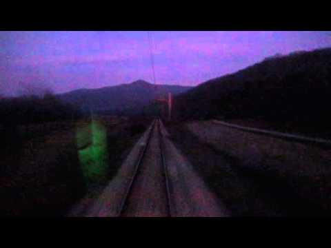 Train Driver's view: railroad in Serbia from Staro Trubarevo to Braljina - SERBIAN RAILWAYS