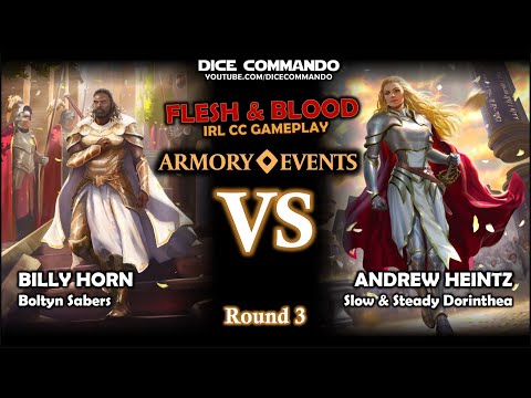 Flesh and Blood TCG | Armory Classic Constructed Tournament | Round 3