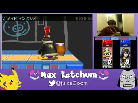 Smash 4 3DS - PART 2/4 - juice.Max Ketchum vs. Crs.Chillin and Azen Zagenite