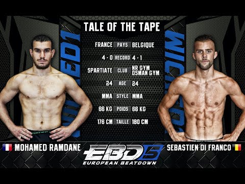 EBD5 - Mohamed Ramdane vs Sebastien Di franco