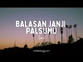 LEON BALASAN JANJI PALSUMU LIRIK