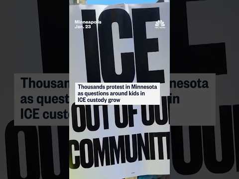 Thousands protest ICE in Minnesota
