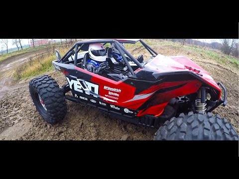 Axial Yeti XL at the Local Motocross Track - 4s Lipo - Off Road