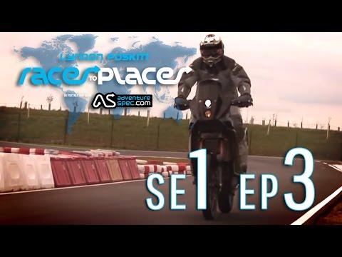 Adventure Motorcycling Documentary - RACES TO PLACES SO1 EP3 ft. Lyndon Poskitt