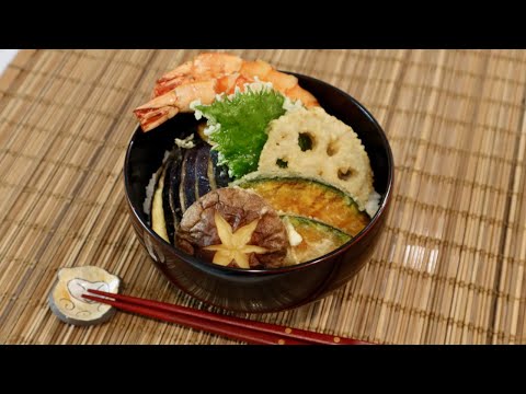 Tempura Donburi (Tendon) Recipe - Japanese Cooking 101