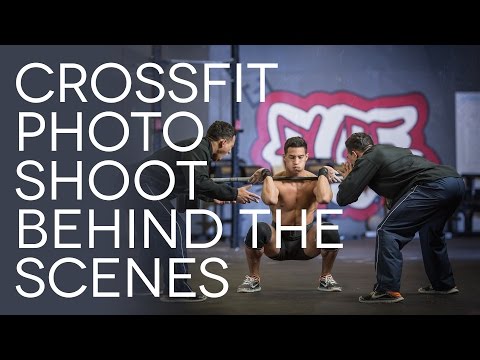 CrossFit Fitness Photo Shoot - Behind the Scenes