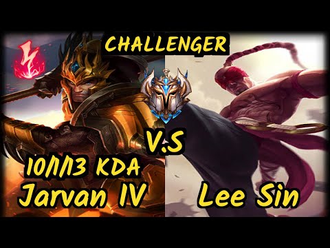 KT UmTi (JARVAN IV) vs LEE SIN - 10/1/13 KDA JUNGLE CHALLENGER GAMEPLAY - KR