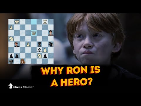 Harry Potter is playing Chess - All chess scenes in Harry Potter
