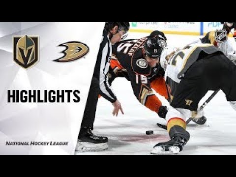 NHL Highlights | Golden Knights @ Ducks 4/18/21