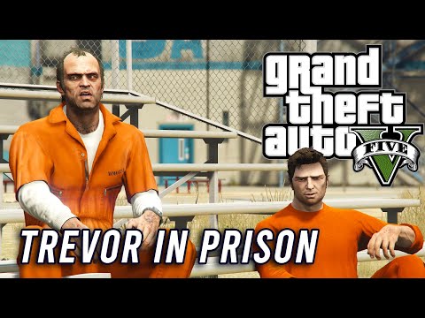 GTA V - Trevor Masuk Penjara!