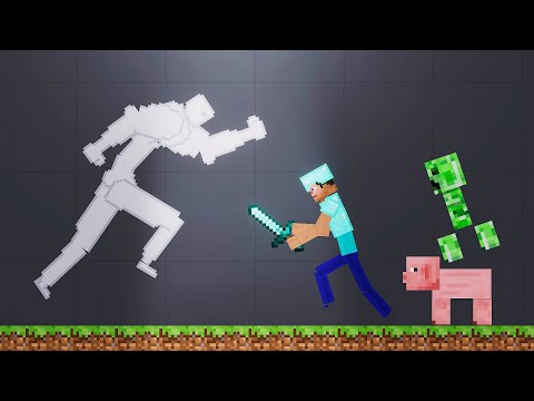 Insane Showdown: Minecraft Zebra vs. Buff Human!