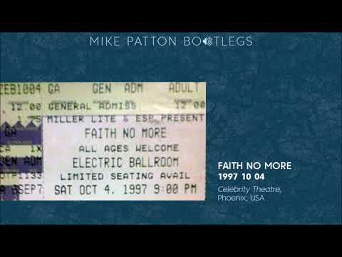 1997/10/04 Faith No More - Celebrity Theater, Tempe, Pheonix, AZ, USA