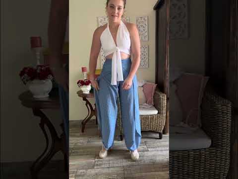 How to tie your Hip & Happy Wrap Pants