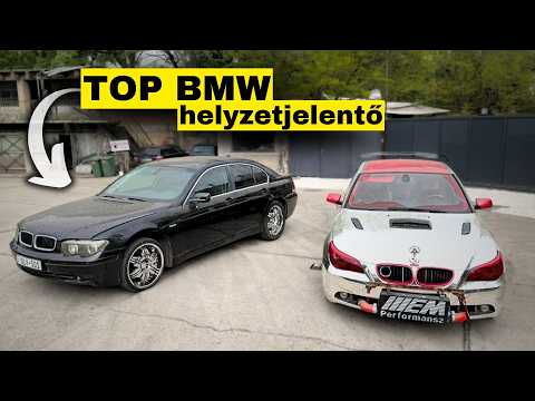 Építjük a legolcsóbb 7-es BMW-t 🤩 - Helyzetjelentő x APX