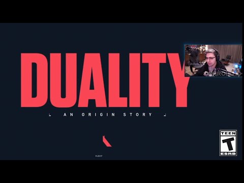 Shroud Reacts to Valorant New Trailer (Duality - An Origin Story)