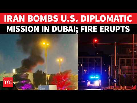 Iran PUMMELS Dubai: U.S. Diplomatic HQ On Fire As Drones Struck American Consulate | WATCH