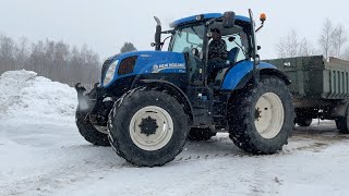 New Holland T7.185 wheel tractor | Image 4 - Agroline