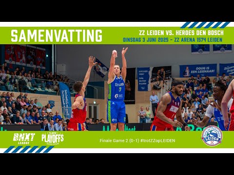 Samenvatting Zorg en Zekerheid Leiden - Heroes Den Bosch, Finale G2 (3 juni 2025)