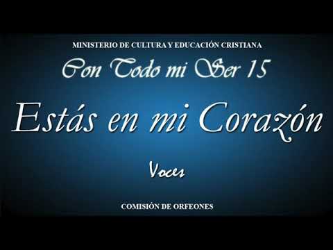 Estás en mi corazón