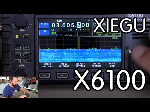 Xiegu X6100 📻 Funkgerät auspacken und Überblick