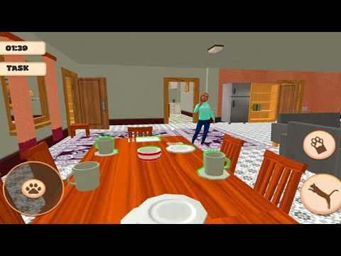 Naughty Cat vs Mother Game Offline Games for android 