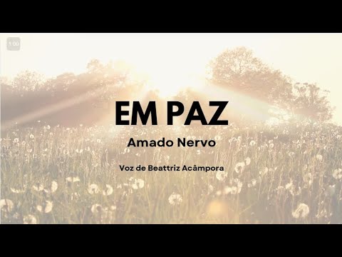 EM PAZ  - AMADO NERVO
