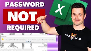 Excel Secret : Unlock a Workbook or Worksheet without the Password