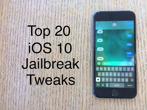 Top 20 iOS 10 - 10.2 Cydia Tweaks - February 2017
