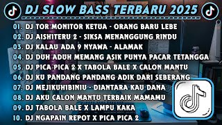 Download lagu DJ SLOWBASS TERBARU 2025 || DJ TOR MONITOR KETUA - ORANG BARU LEBE || DJ AISHITERU 2 VIRAL TIKTOK  mp3 Download lagu DJ SLOWBASS TERBARU 2025 || DJ TOR MONITOR KETUA - ORANG BARU LEBE || DJ AISHITERU 2 VIRAL TIKTOK  mp3