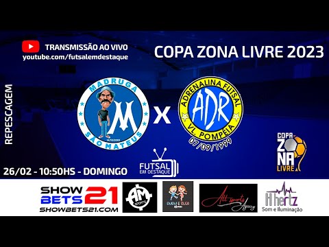 MADRUGA X ADRENALINA -ZONA LIVRE #futsalemdestaque  #futsalskills