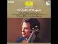Mozart: Violin concerto No. 3 in G Major, K. 216 - Itzhak Perlman, violin
