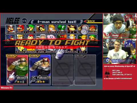 [2016-07-06] Smash Labs Weekly - SSBM - W1 - darkrain (Falcon) vs LSD (Fox)