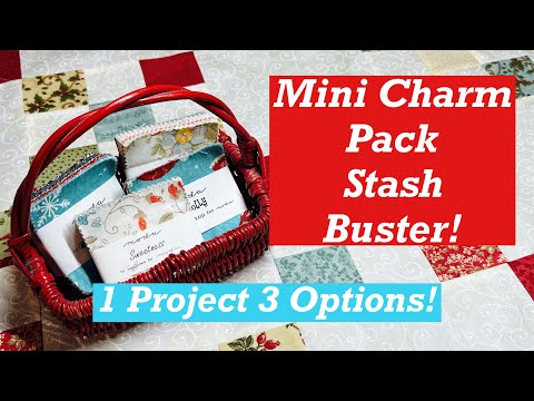 Mini Charm Pack Stash Buster!