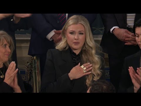 Trump honors Erika Kirk during State of the Union address