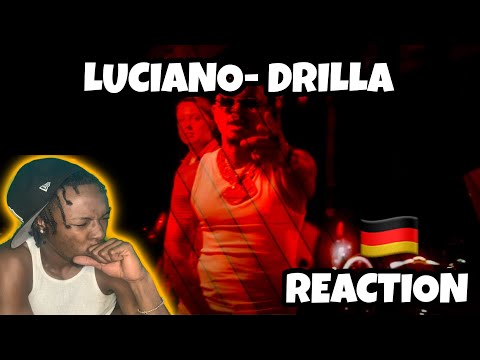 AMERICAN REACTS TO GERMAN DRILL RAP! LUCIANO - DRILLA