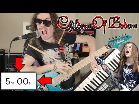 Making A CHILDREN OF BODOM Song In 5 Minutes (Speedrun)