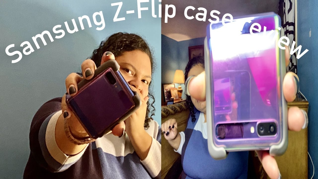 Samsung Z-flip charging case review 2020| alexis gloriann