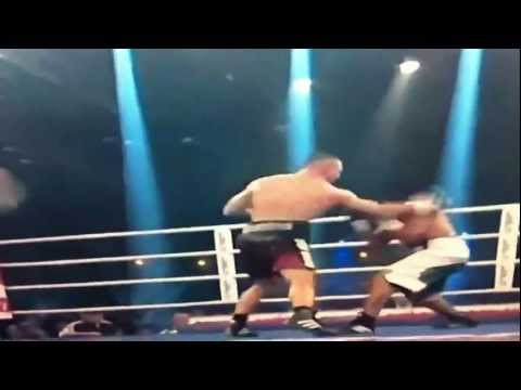 Arthur Abraham vs Pablo Farias : 3 Knockdowns In 5th-Round