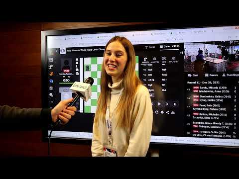 Magda Budkiewicz (Mistrzyni Polski U18) o występie na Mistrzostwach Świata w szachach