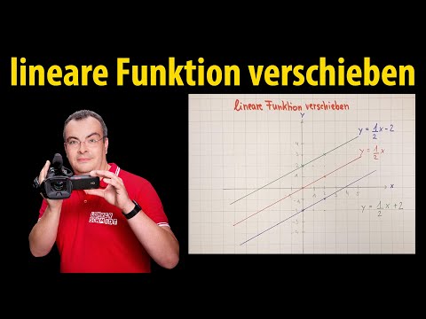 Shifting a linear function | Mathematics - simply explained | Lehrerschmidt
