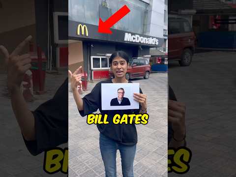 Bill Gates Free McDonald's